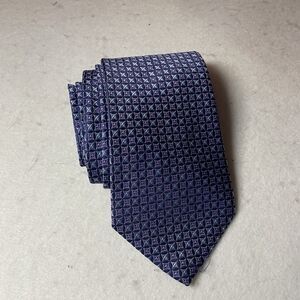 Brooks Brothers 346 Made In USA 100% Silk Men's Tie 60x 4” Purple Geometric